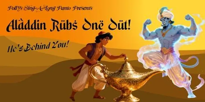 Aladdin Rubs One Out!  |  A Pollys Sing-A-Long Panto