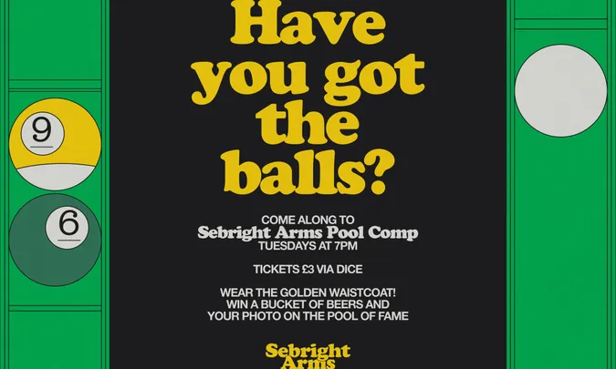 Sebright Arms Pool Comp