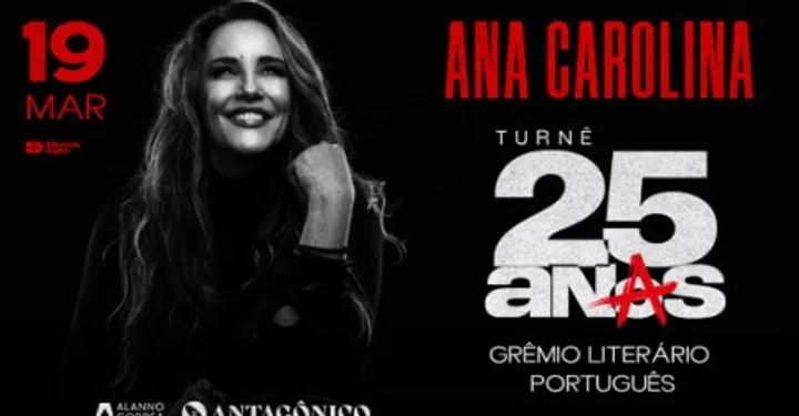 ANA CAROLINA - TURNÊ 25 ANAS