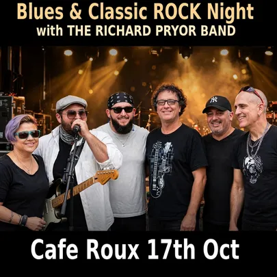 A Blues & Classic ROCK Night with The Richard Pryor Band