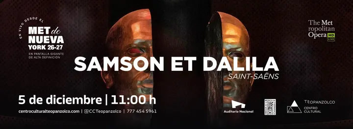 MET de Nueva York: Samson et Dalila de Camille Saint-Saëns