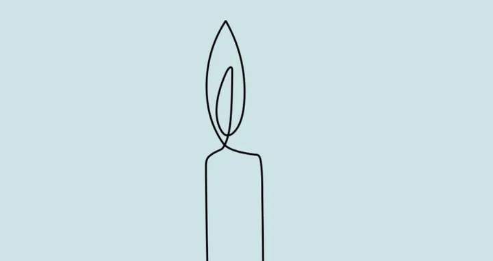 Festive Candle Painting