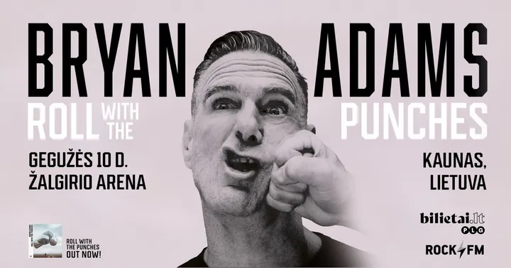 Bryan Adams: Roll with the Punches (Perkeltas iš 2026.09.28)