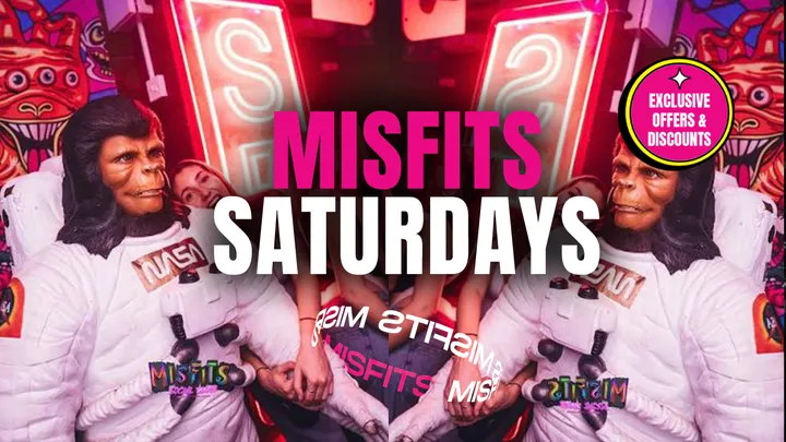 🖤 MISFITS SATURDAYS 🖤  CARDIFF'S BIGGEST SATURDAY NIGHT! 🔊