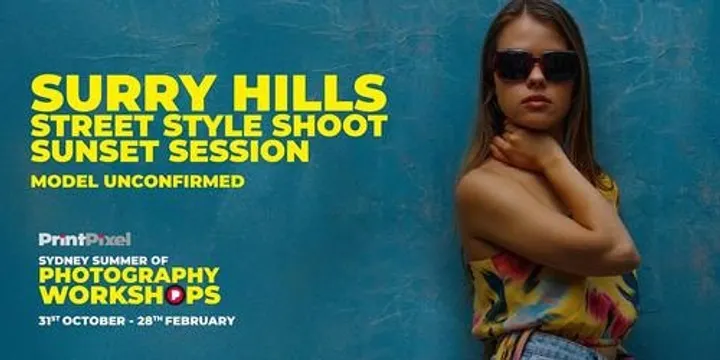 Surry Hills sunset Street style with [Model pending]