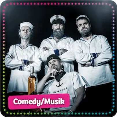 "Fuffzehn Mann auf des toten Manns Kiste" - Eine stürmische ShantyComedySeefahrt