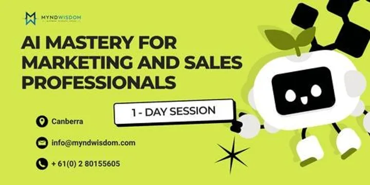 AI Mastery for Marketing and Sales Professionals | 1 Day Workshop in Canberra