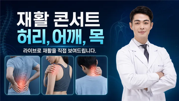 재활콘서트-허리, 고관절, 어깨, 목