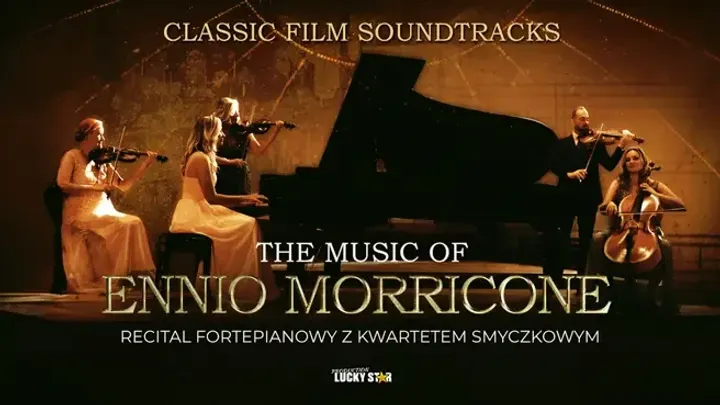 Muzyka Ennia Morricone – recital fortepianowy z kwartetem smyczkowym