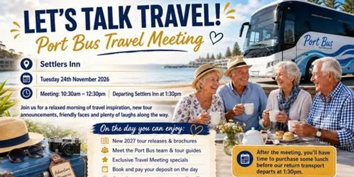 Port Bus Summer Travel Meeting