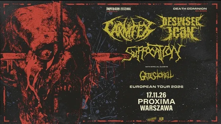 CARNIFEX x DESPISED ICON + SUFFOCATION