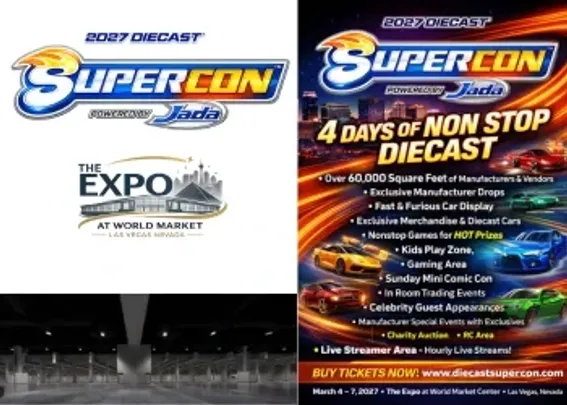 2027 Diecast Super Convention Vendor Spaces