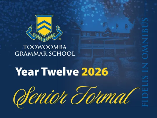 2026 Toowoomba Grammar School Senior Formal