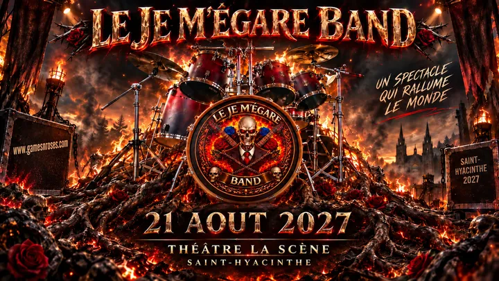 JE M'ÉGARE BAND Live
