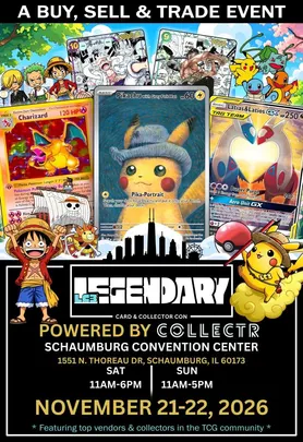 LC3-NOV-LEGENDARY CARD COLLECTOR CON