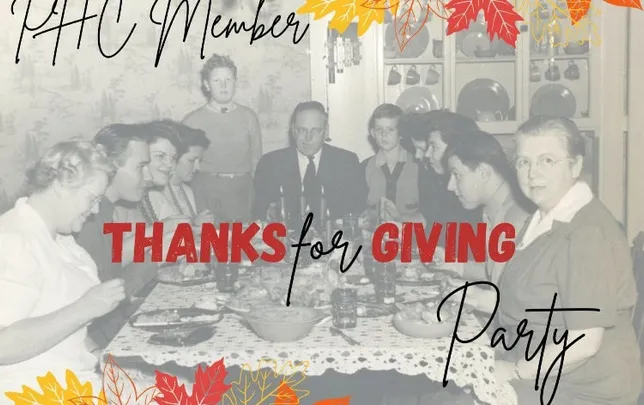 Thanks-For-Giving Member Party