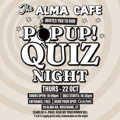 Popup Quiz Night Pt 2