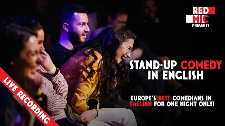 RED MIC - Tallinn - Stand up Comedy in English