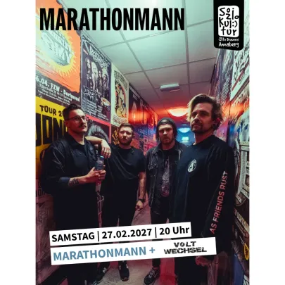 MARATHONMANN + VOLTWECHSEL Post-Hardcore | Rock | Punk | Alternative Rock | Alternative Metal