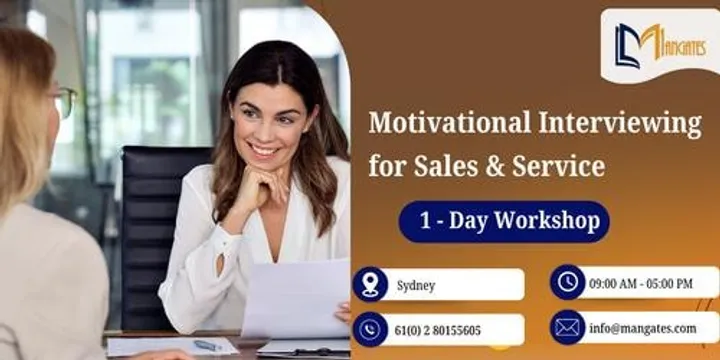Motivational Interviewing for Sales & Service – 1 Day Workshop | Sydney
