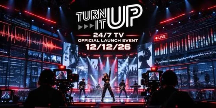 Turn It Up!  The Official 24/7 TV Channel Launch - Melbourne