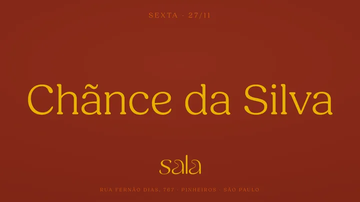 Sala recebe Chãnce da Silva