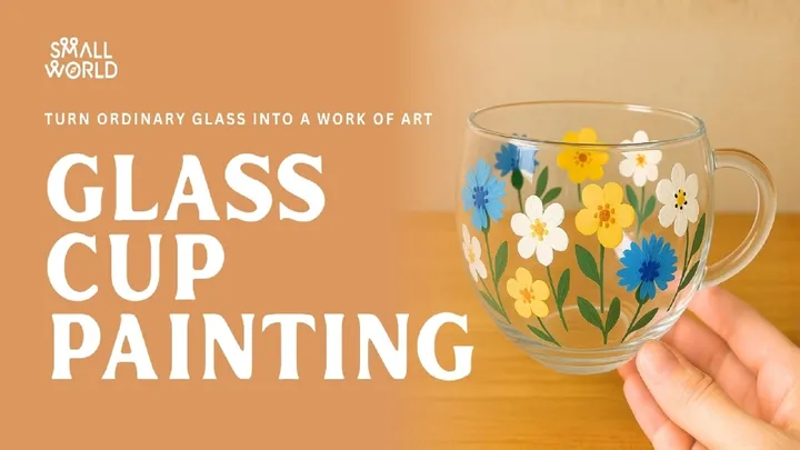 Glass Cup Painting