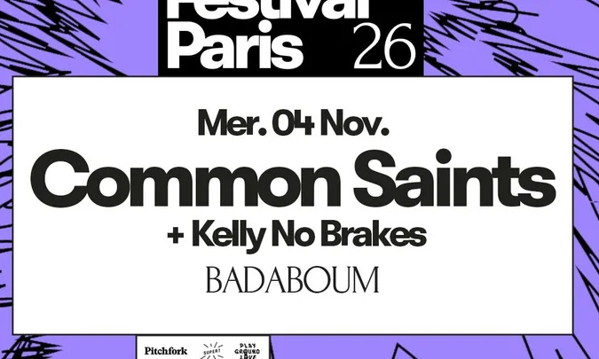 Common Saints + Kelly No Brakes — Pitchfork Music Festival 2026
