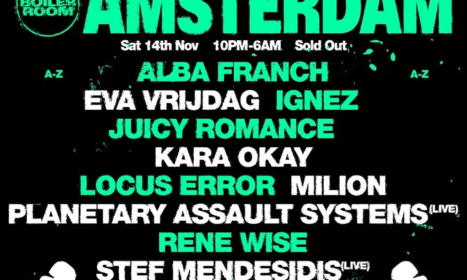 Boiler Room: Amsterdam