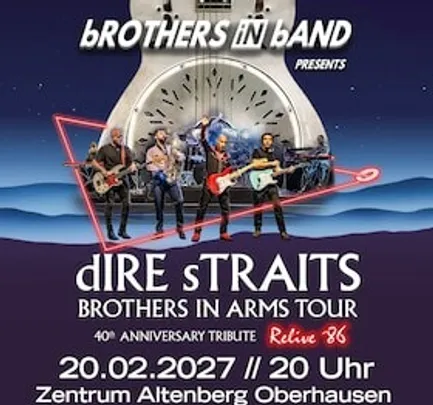 bROTHERS iN bAND - dIRE sTRAITS Tribute - "BROTHERS IN ARMS TOUR 85/86 Tribute Show"
