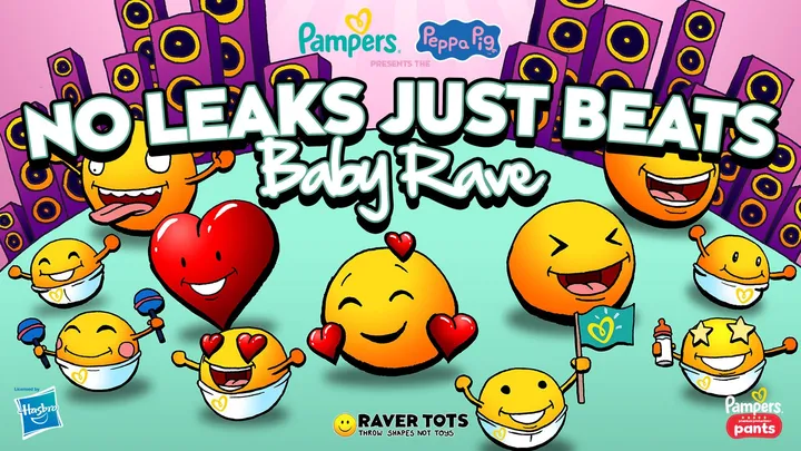 Pampers & Peppa Pig presents - No Leaks, Just Beats Baby Rave - Early Session