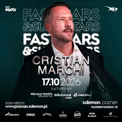 Cristian Marchi "Fast Cars & Superstars" | X-Demon Poznań