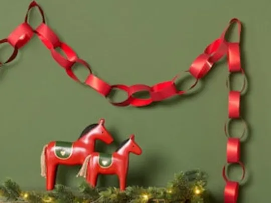 Weihnachtsbasteln: Weihnachtsdekokette