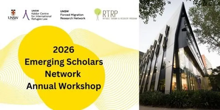 2026 Emerging Scholars Network Annual Workshop