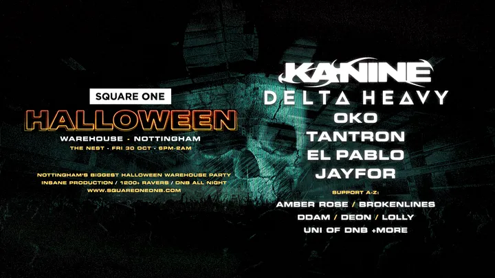 Square One Halloween: KANINE, DELTA HEAVY +more