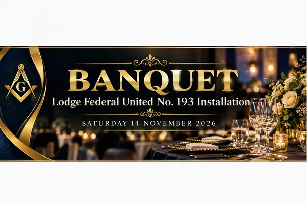 Lodge Federal United no. 193 Installation Banquet 2026