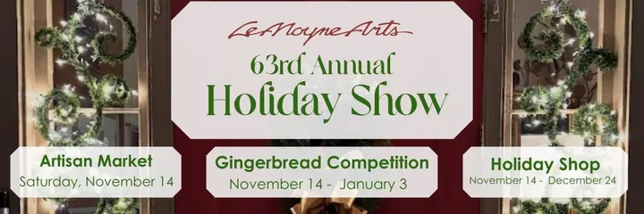 LeMoyne Arts 63rd Annual Holiday Show