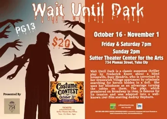 Stage 754 presents "Wait Until Dark"