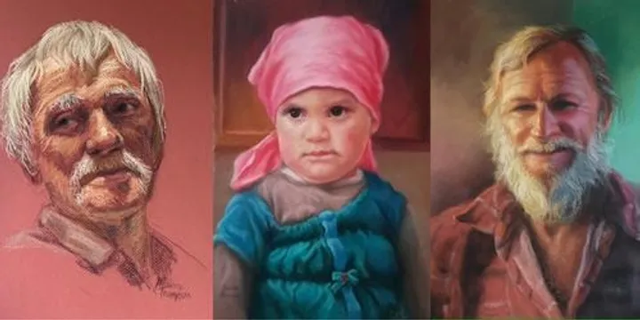 Portraits in Pastel with Maxine Thompson