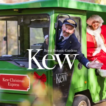 Christmas Express at The Royal Botanic Gardens, Kew