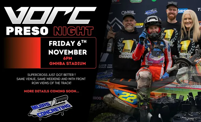 2026 VORC Presentation Night