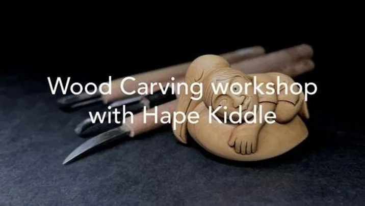 Speaking Place: Wood carving workshop with Hape Kiddle