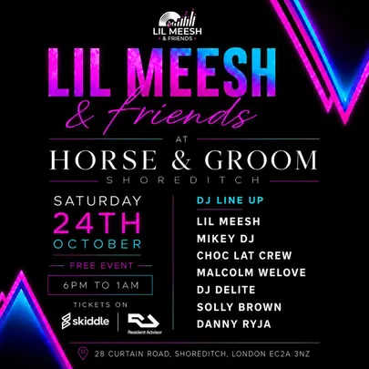 Lil Meesh & Friends free party