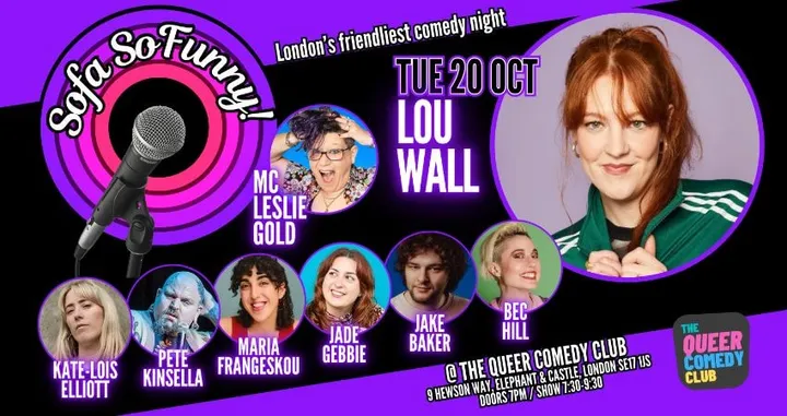 LOU WALL & friends at Sofa SoFunny - London's friendliest comedy night