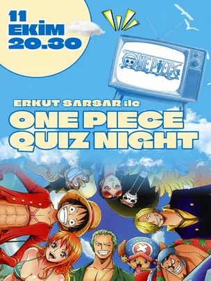 Erkut Sarsar ile One Piece Quiz Night