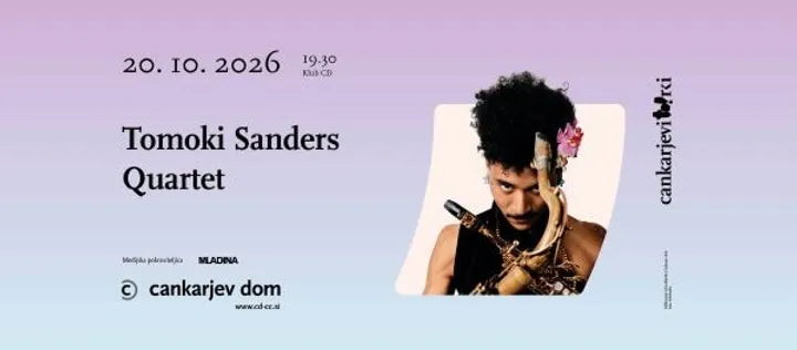 Cankarjevi torki: Tomoki Sanders Quartet