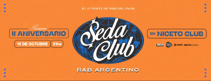 SEDA Aniversario en  NIceto Club (+18 años)