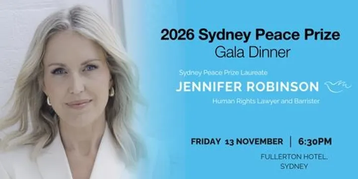 2026 Sydney Peace Prize Gala Dinner