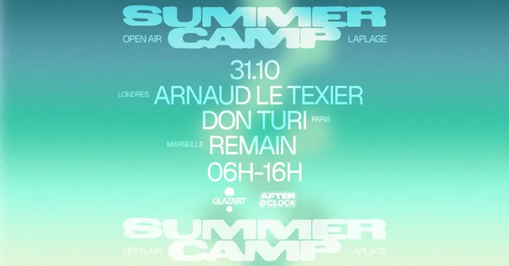 After O'Clock X La Plage Open Air: