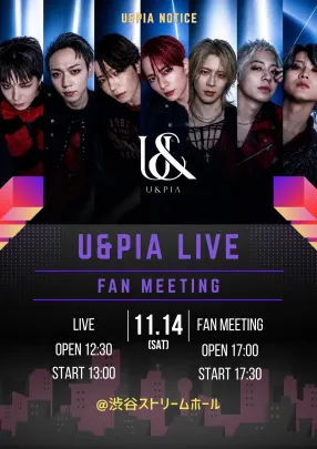 U&pia単独LIVE